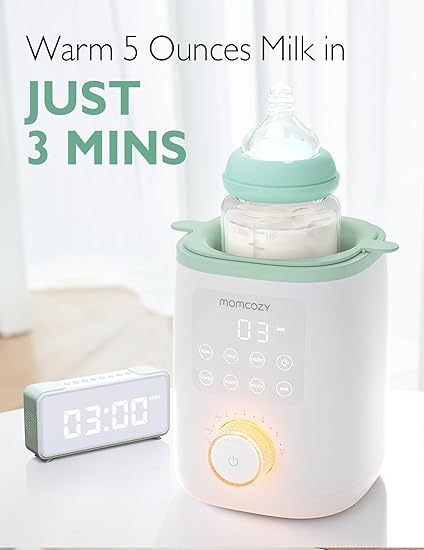 Momcozy Nutri Chauffe-Biberon, 9-en-1Chauffe Biberon