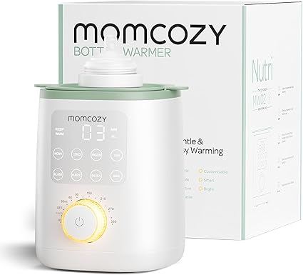 Momcozy Nutri Chauffe-Biberon, 9-en-1Chauffe Biberon