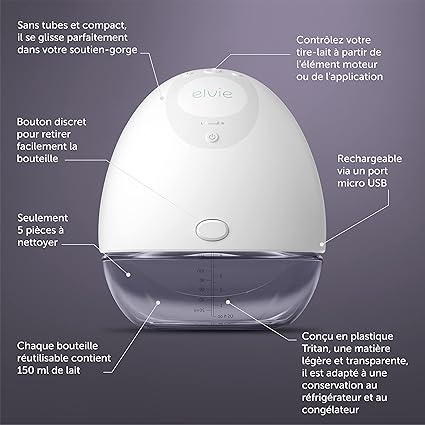 Elvie Pump | Tire-lait Électrique Mains Libres