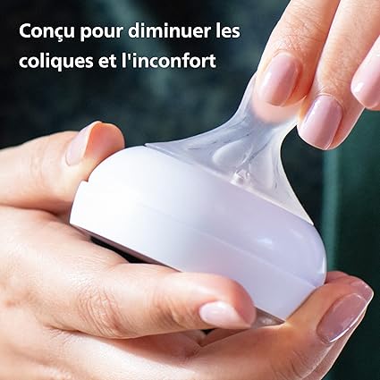 Lot de 2 Biberons Natural en Verre 240 ML AVENT