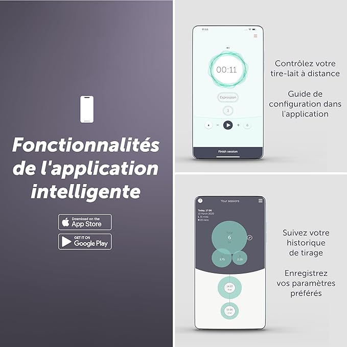 Elvie Stride | Tire-lait électrique de qualité hospitalière
