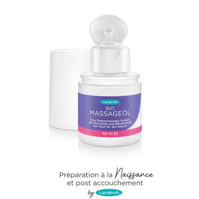 Lansinoh Huile de massage du Périnée Bio 50ml