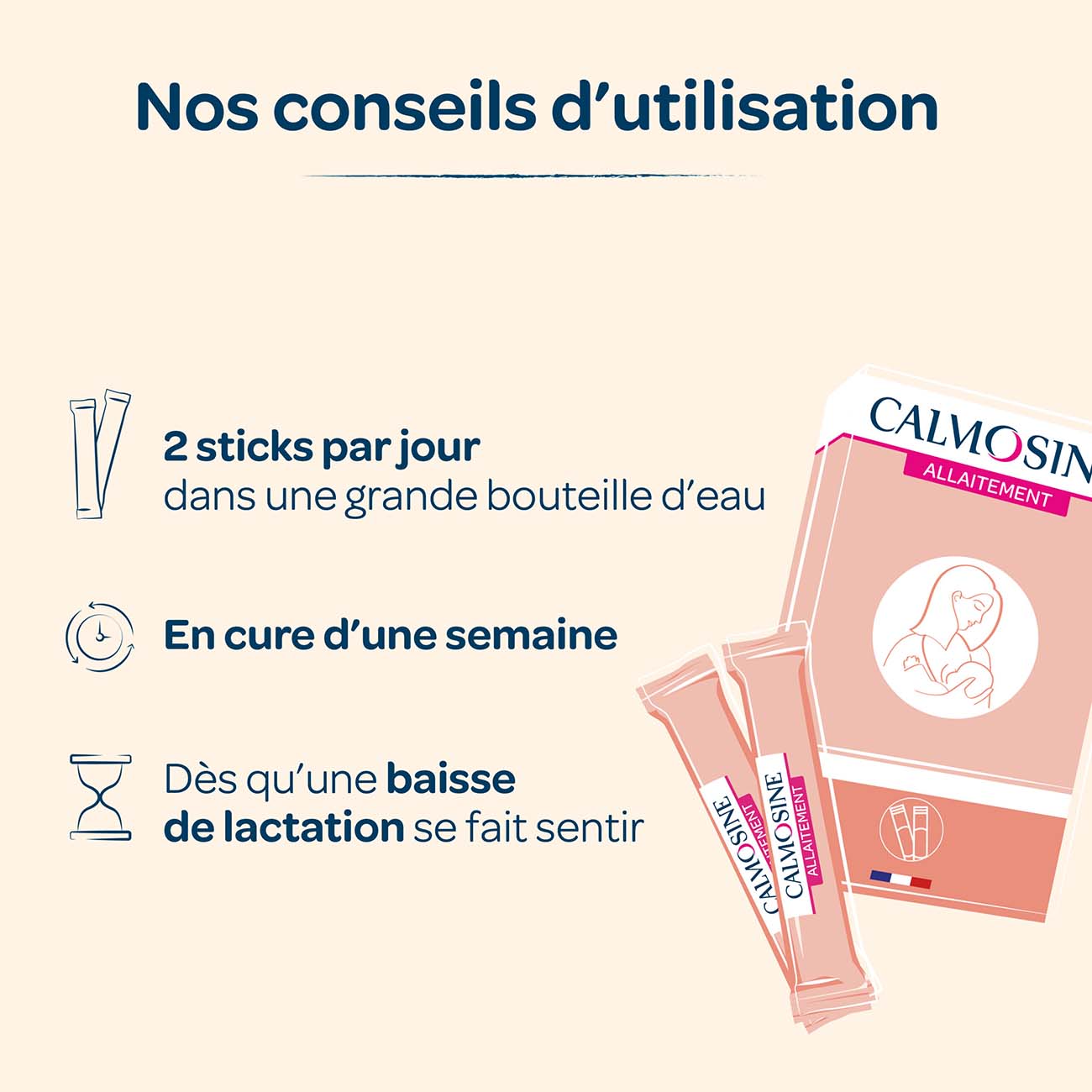 Calmosine Allaitement Lactation+