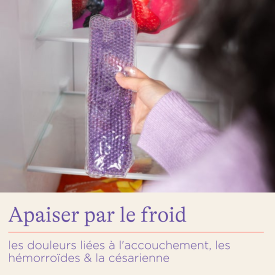Serviette Post-Accouchement Apaisante Chaude / Froide