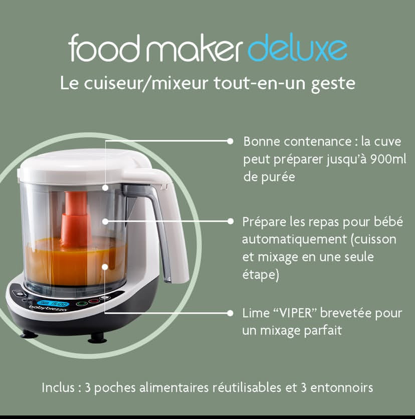 Baby brezza robot cuiseur