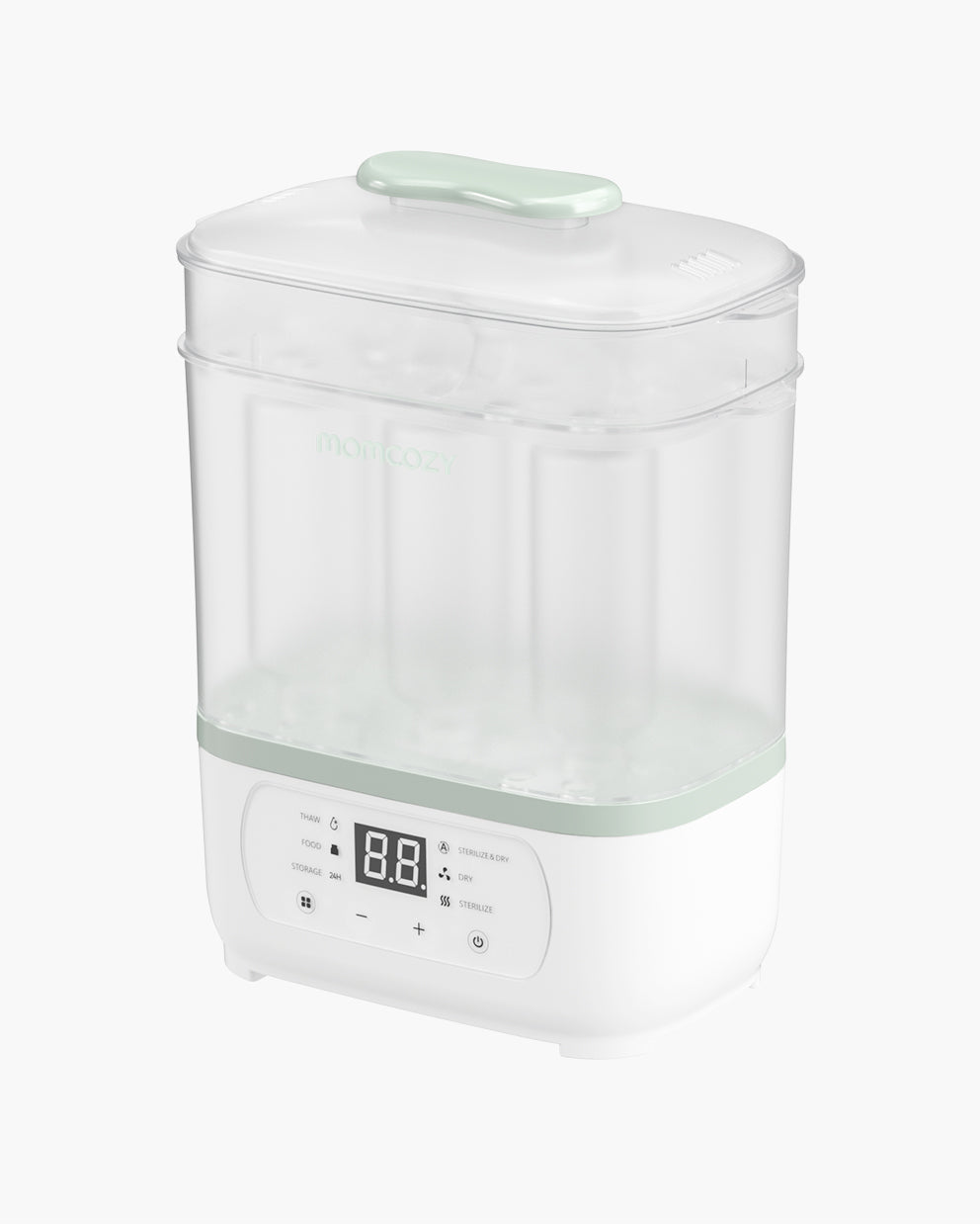 Momcozy Stérilisateur à vapeur pour biberons 8-en-1