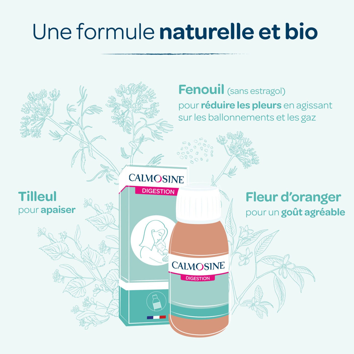 CALMOSINE Digestion Bio Sirop 100ml