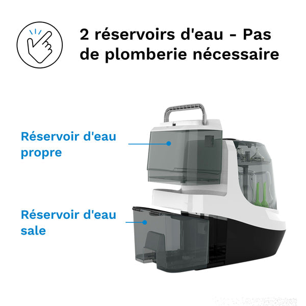 BABYBREZZA — Lave-biberons stérilisateur Bottle Washer Pro