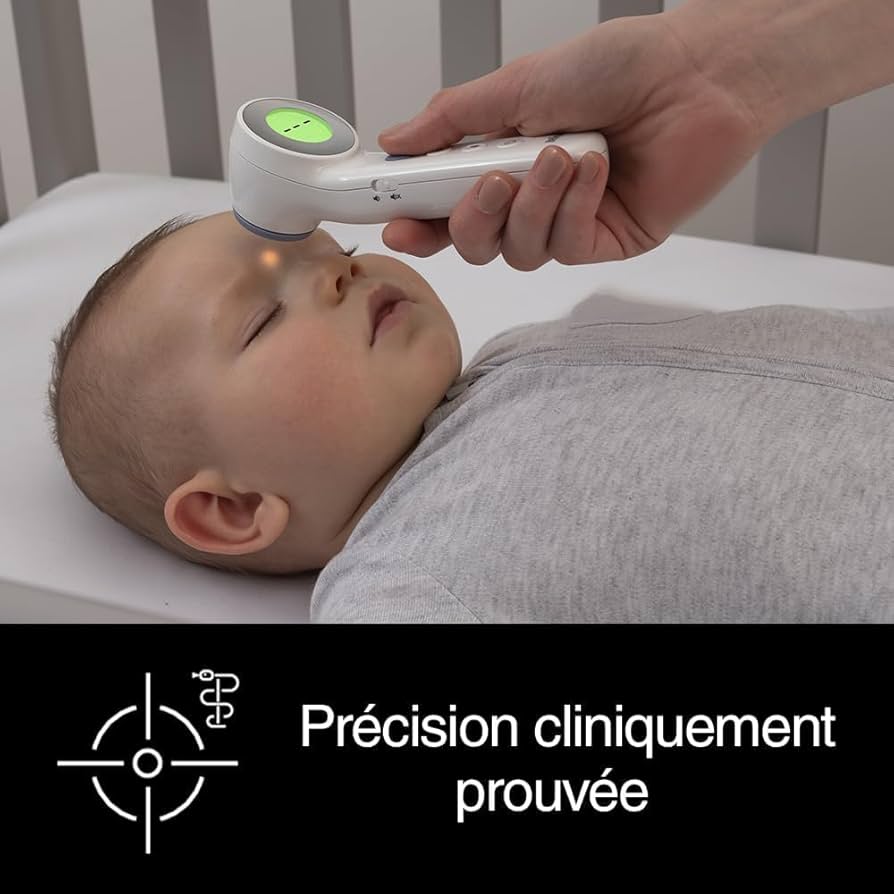 Thermomètre Braun Sensian 7 frontal sans contact 3-en-1