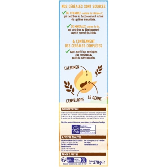 NESTLÉ BÉBÉ - P'TITE CÉRÉALE VANILLE AUX CÉRÉALES