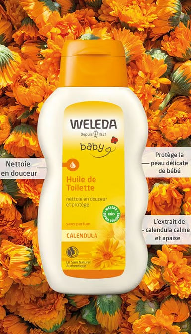 Weleda Calendula Huile De Toilette 200ml