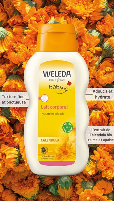 Weleda Calendula Lait Corporel Bebe 200ml