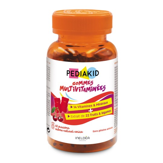 PEDIAKID Gommes Multivitaminées