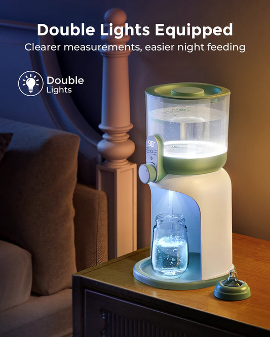 Momcozy Chauffe-Biberon Double Veilleuse Pour Nuits De Nuit