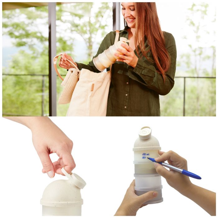 Baby moov boite doseuse pour lait et snacks