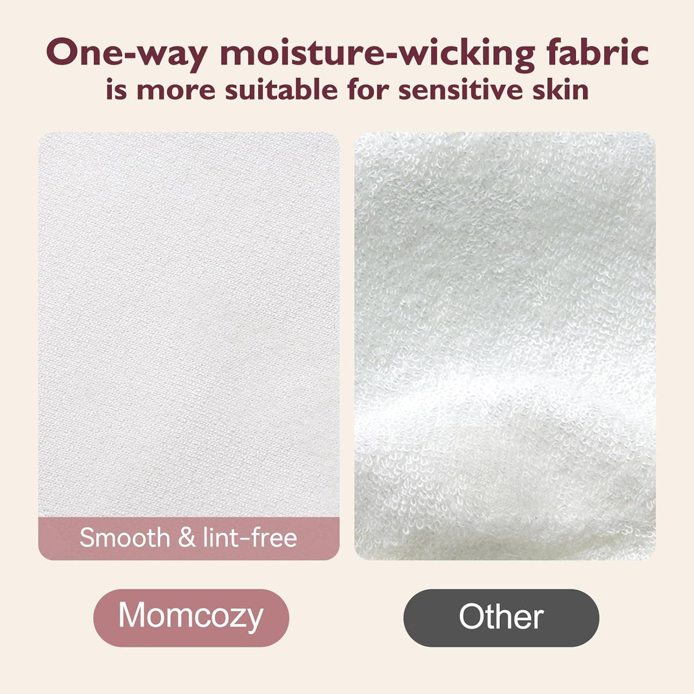 Tampons mammaires réutilisables ultra-minces momcozy