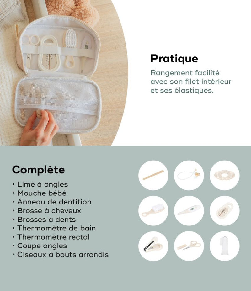 Baby Moov Trousse de soin bébé Sand