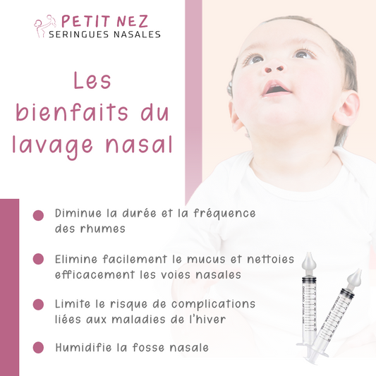 Petit Nez Kit de seringues nasales