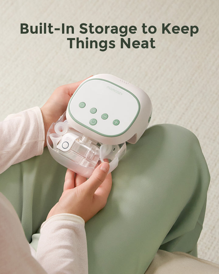 Momcozy BreezyClear Pro™ Aspirateur Nasal Électrique 2-en-1 à Pulvérisation et Aspiration