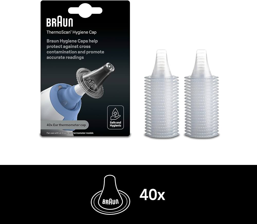 Braun ThermoScan Hygiene Caps|40 pièces