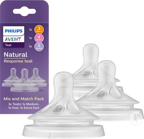 TETINE PACK DE 3  NATURAL AVENT