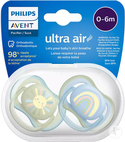 Avent Sucettes garçon 0-6mois