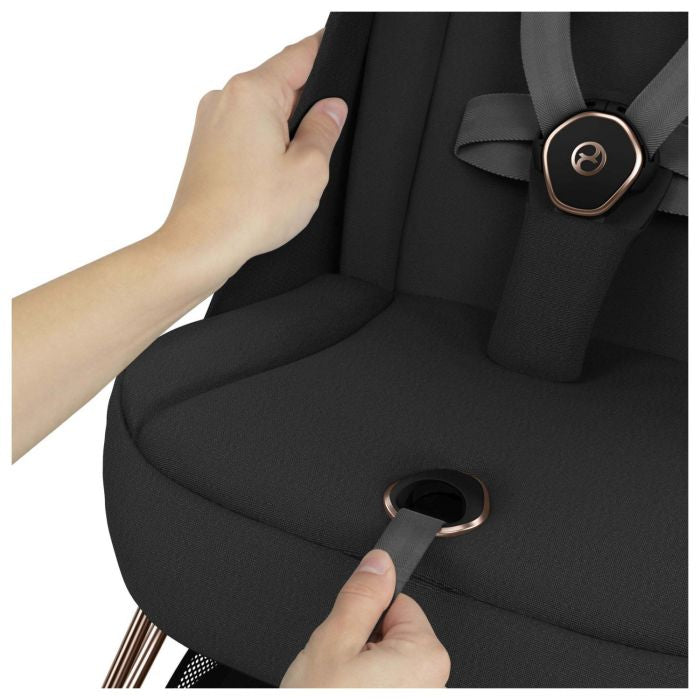 Cybex coya rose gold poussette