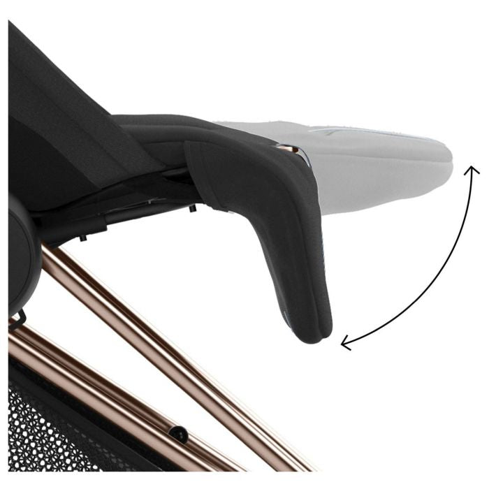 Cybex coya rose gold poussette