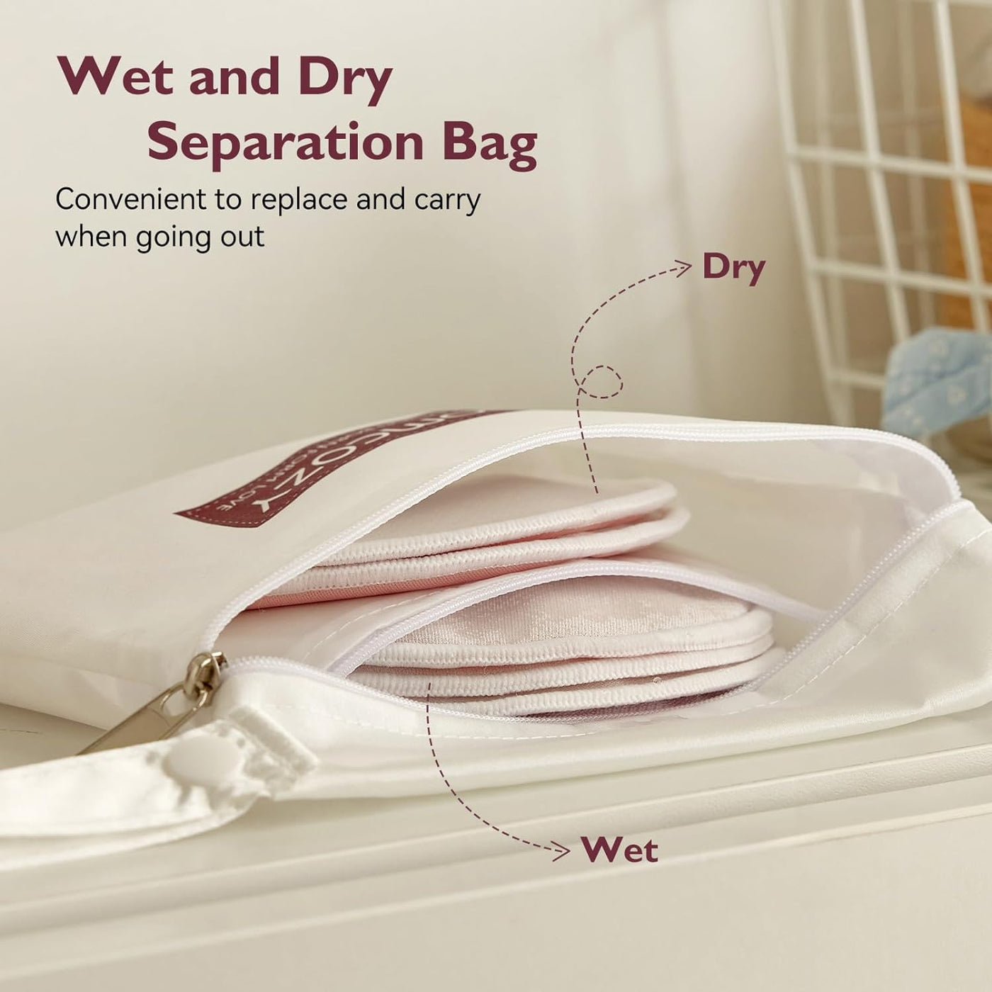 Tampons mammaires réutilisables ultra-minces momcozy