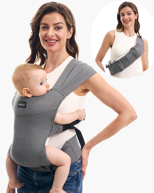 Momcozy Porte-bébé portable - Léger et pliable