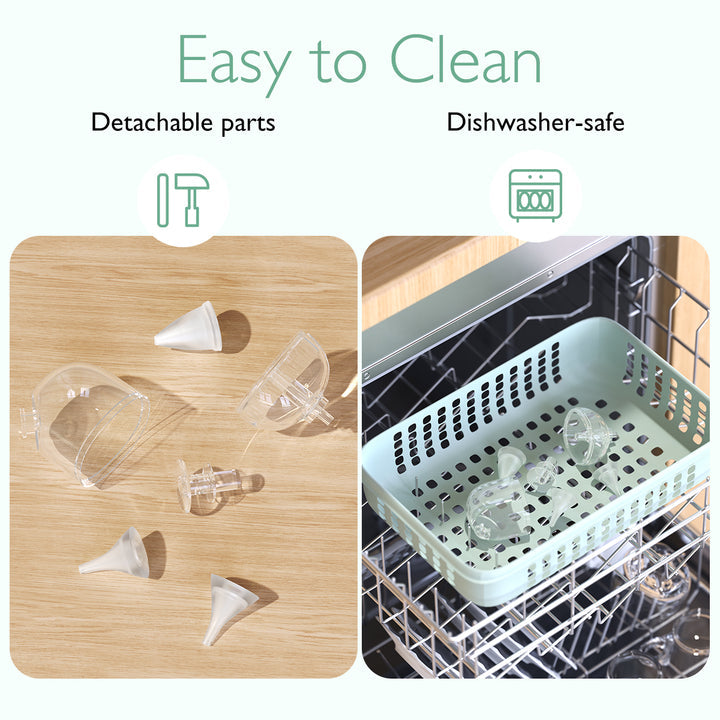 Momcozy Aspirateur Nasal de Qualité Hospitalière pour Bébé