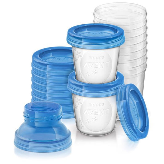 Philips Avent 5 Pots de conservation du lait maternel