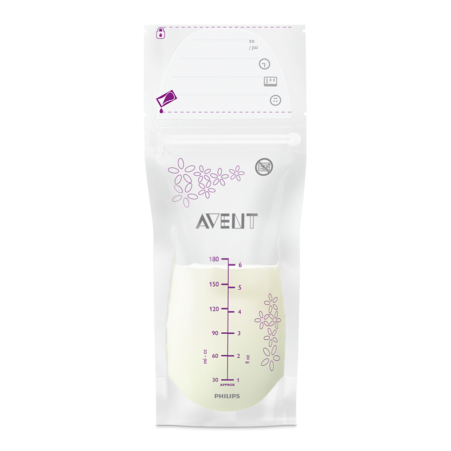 Philips Avent 25Sachets de conservation pour le lait