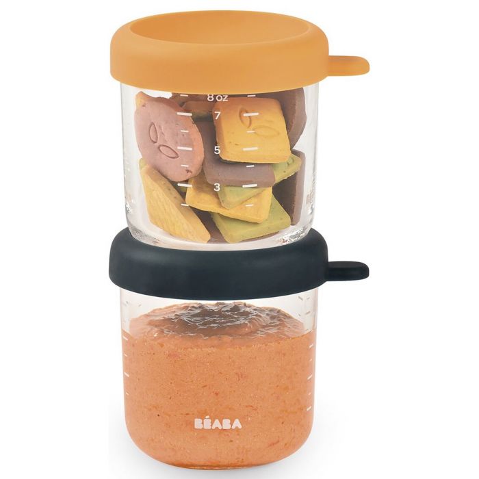 Béaba pots de conservation en verre 2 x 250 ml