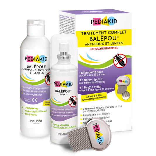 Pediakid Traitement complet balépou® anti-poux et lentes