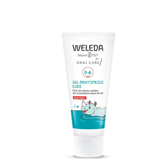Weleda Gel Dentifrice au Fluor 0-6 ans – 50ml