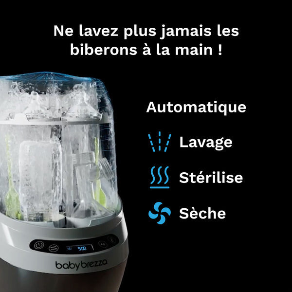 BABYBREZZA — Lave-biberons stérilisateur Bottle Washer Pro