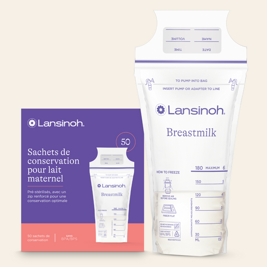 Sachets de conservation de lait maternel x25  Lansinoh