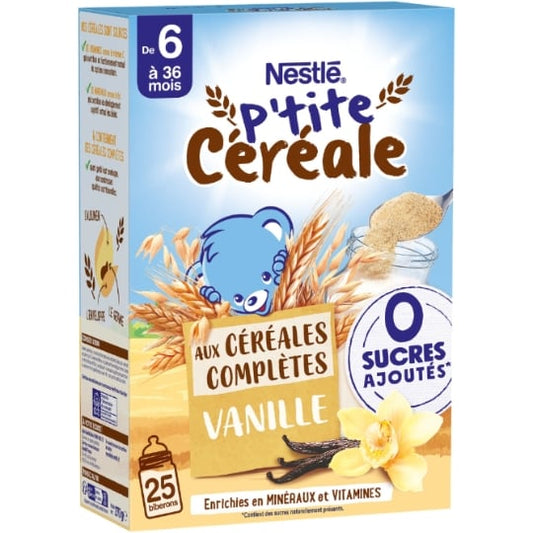 NESTLÉ BÉBÉ - P'TITE CÉRÉALE VANILLE AUX CÉRÉALES