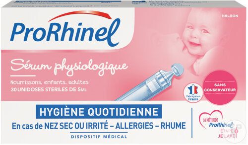 ProRhinel Sérum Physiologique Unidoses Stériles 30x5ml
