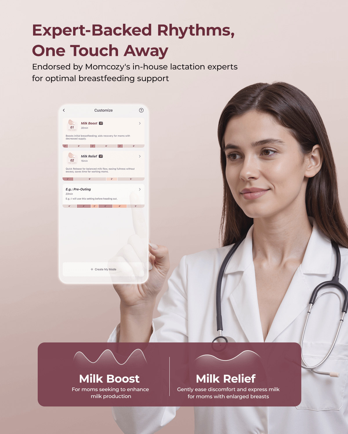 Momcozy M9 Mobile Flow double pompe