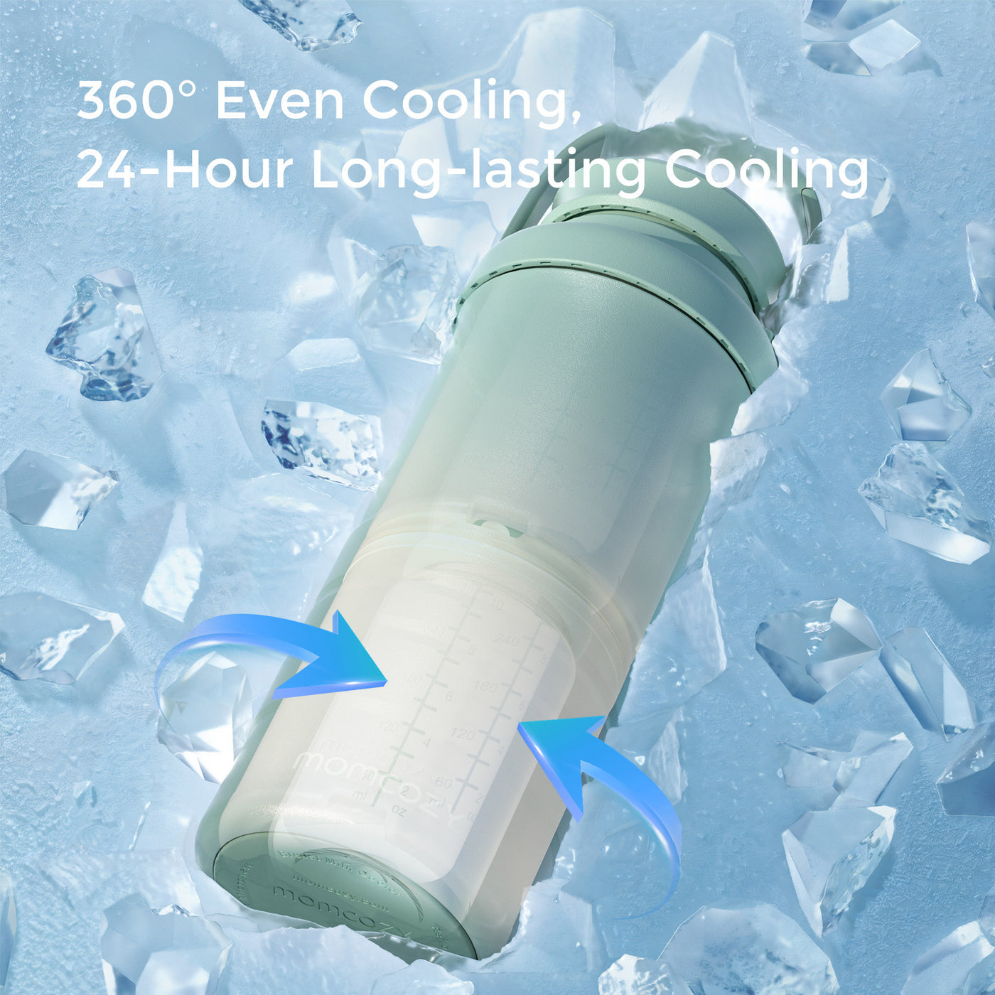 Momcozy Glacière portable pour lait maternel 650 ml