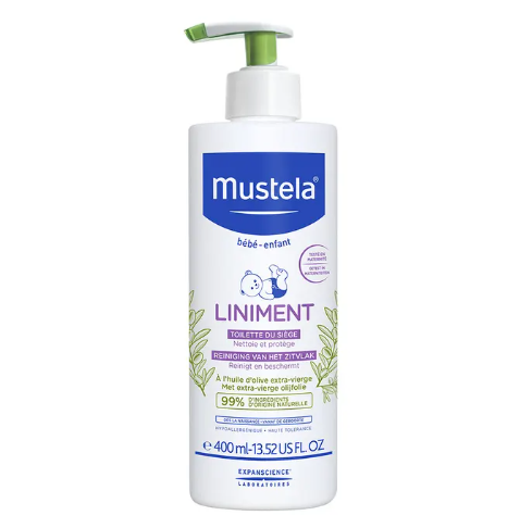 Mustela Liniment A L'huile D'olive Extra Vierge Des La Naissance 400ml