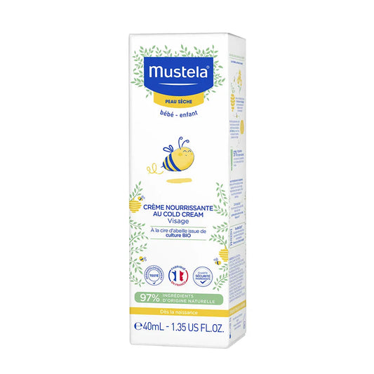 Mustela Creme Nourrissante Au Cold Cream Peaux Seches 40ml