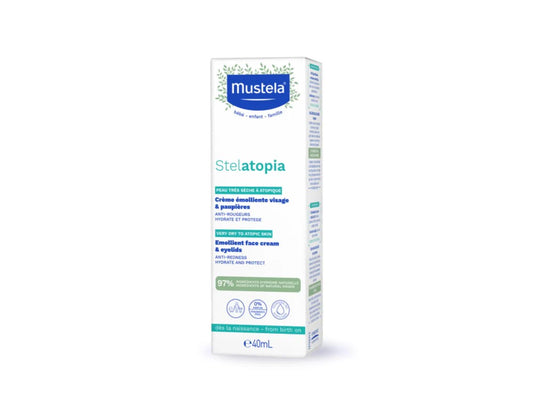 Mustela Stelatopia Creme Emolliente Visage 40ml