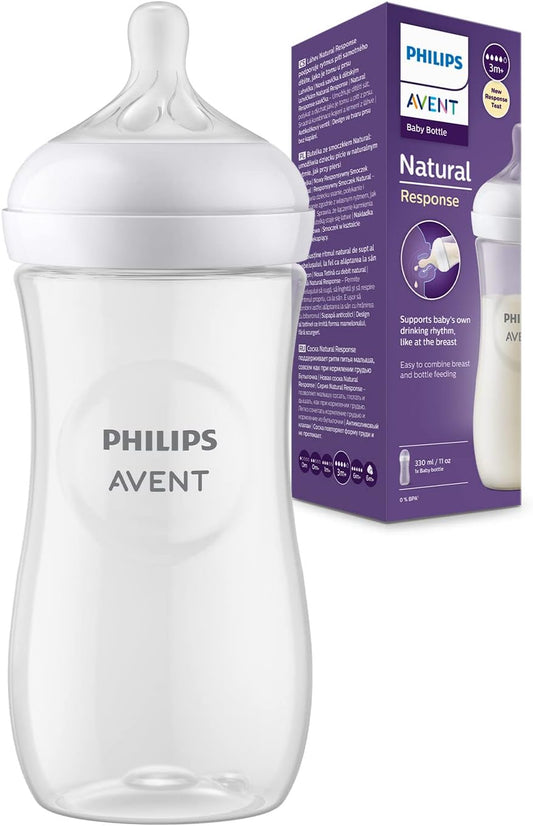 Philips Avent Biberon à Réponse Naturelle de 330 ml, sans BPA