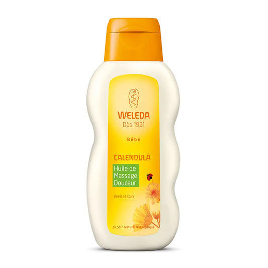 Weleda Calendula Huile De Massage Douceur Bebe 200ml