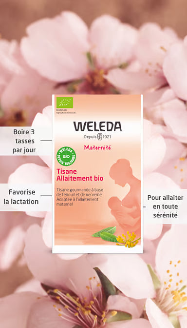 Weleda Tisane Allaitement Fenouil Verveine 20 Sachets
